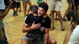 מכבי ופלייטיקה למען העוטף, צילום: מכבי תל אביב
